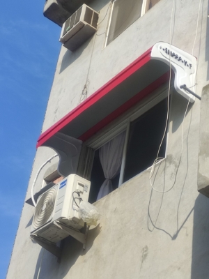 نصب انواع بارانگیر پنجره بدون هزینه داربست